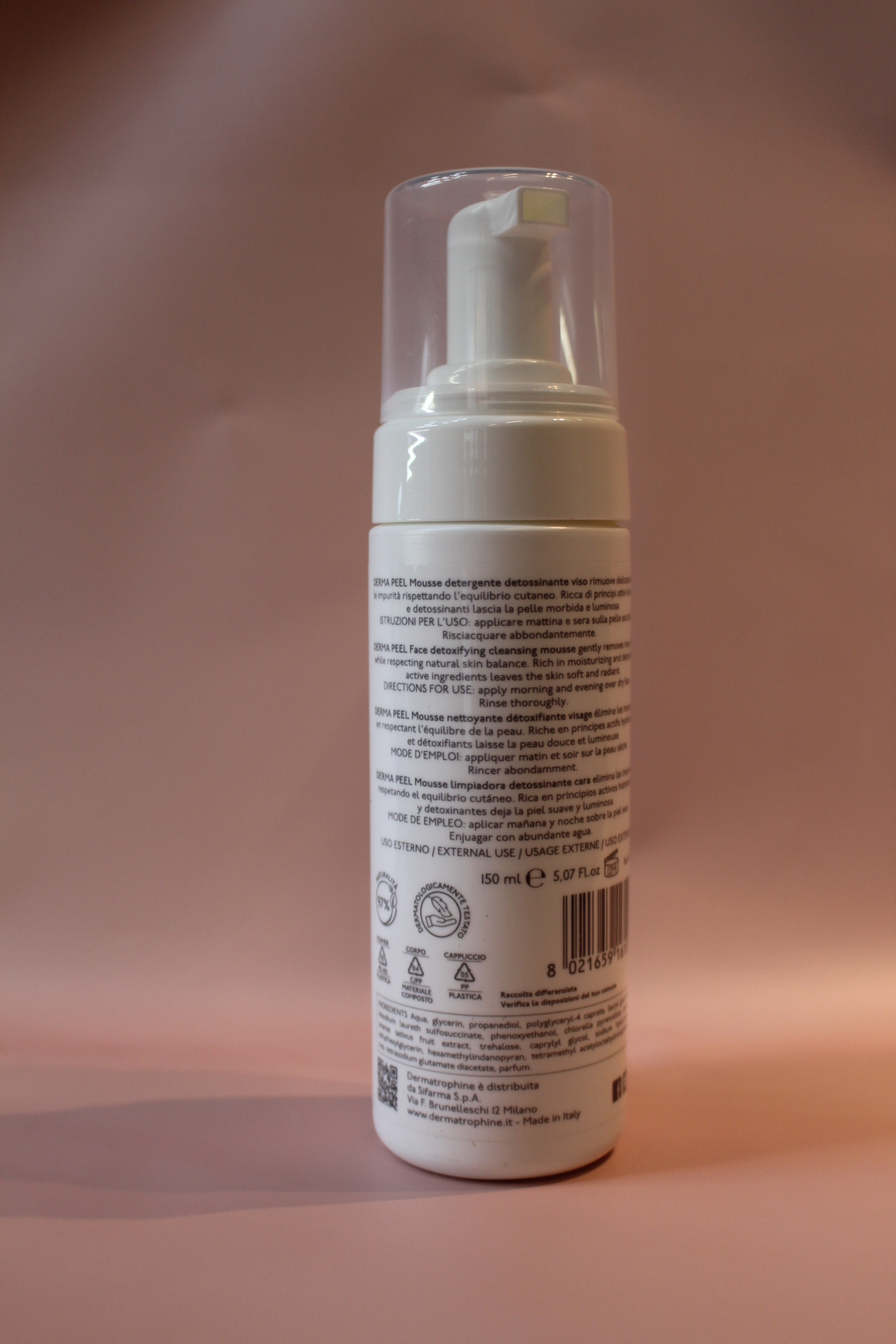 MOUSSE DETERGENTE DERMATROPHINE - immagine 2